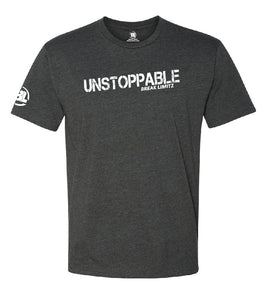 Unstoppable Tee - Charcoal