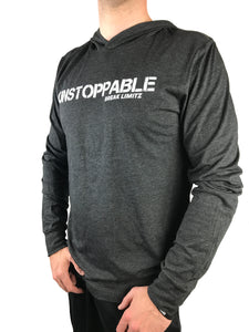 Unstoppable Lightweight Hoodie - Charcoal